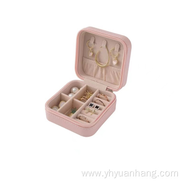 Jewelry travel earrings necklace storage box